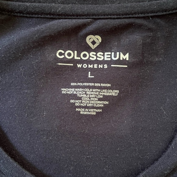 UConn University of Connecticut Huskies T Shirt V Neck Womens Large Stretch - Picture 7 of 9